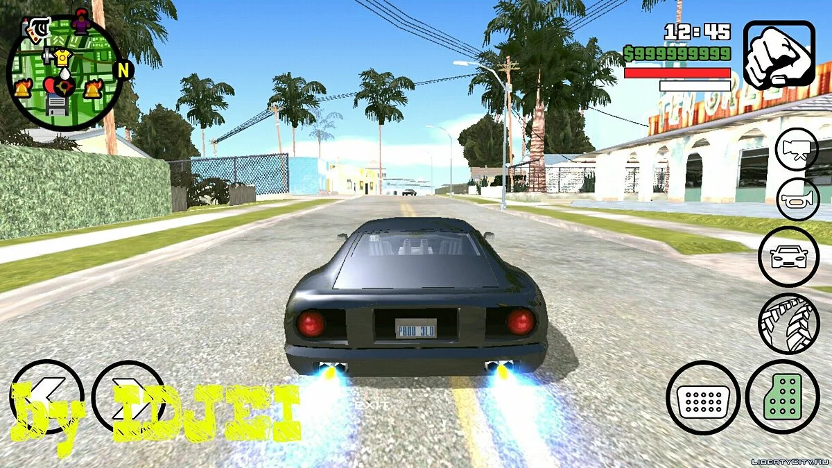 Bullet blindé sur Grove Street / GTA San Andreas (iOS, Android)