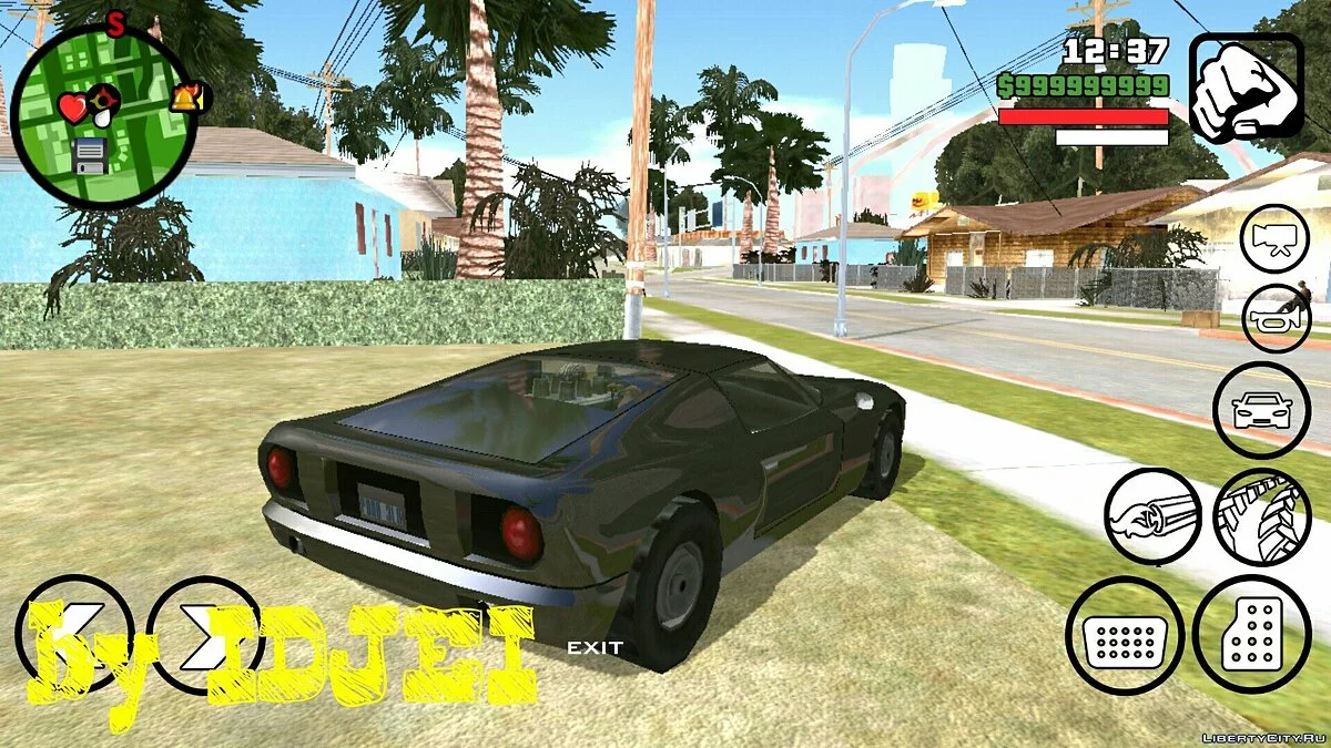 Bullet blindé sur Grove Street / GTA San Andreas (iOS, Android)