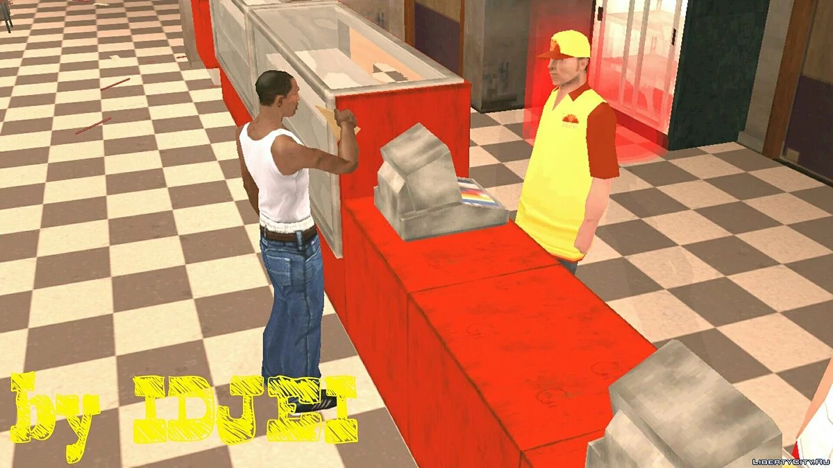 Динер мафії в LS / GTA San Andreas (iOS, Android)