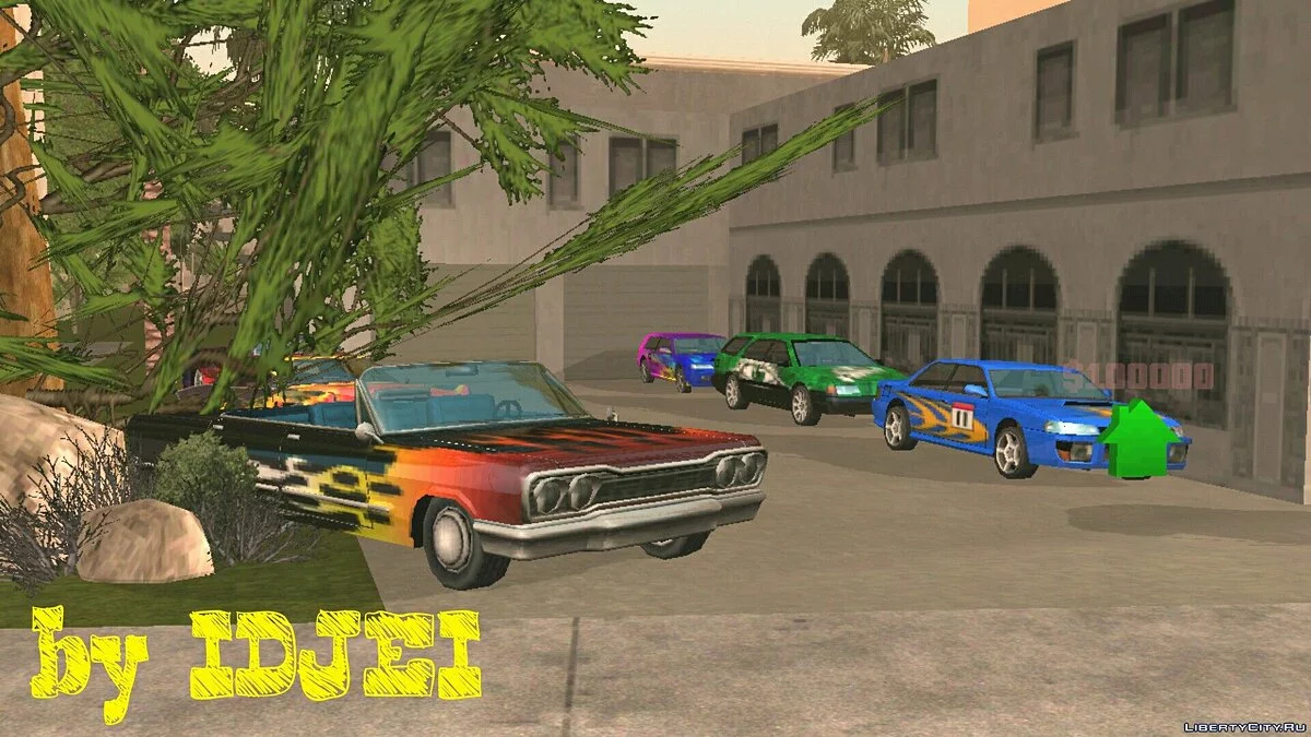 Airbrush Garage in LS / GTA San Andreas (iOS, Android)