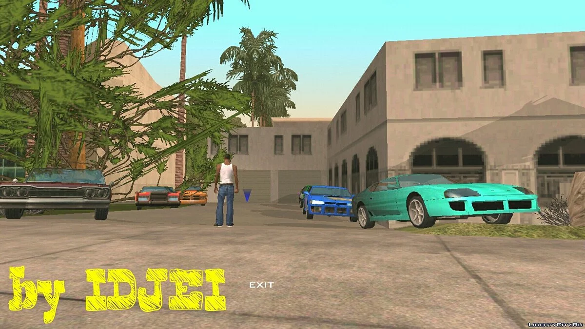 Airbrush Garage in LS / GTA San Andreas (iOS, Android)