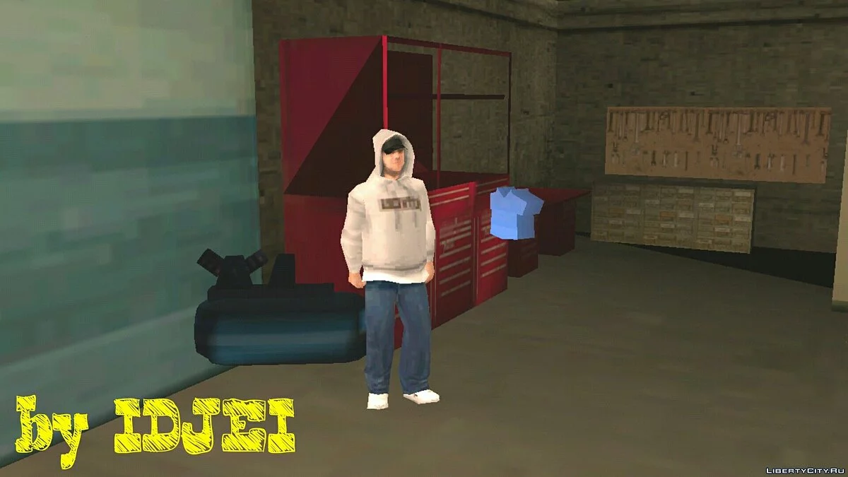 Airbrush Garage in LS / GTA San Andreas (iOS, Android)