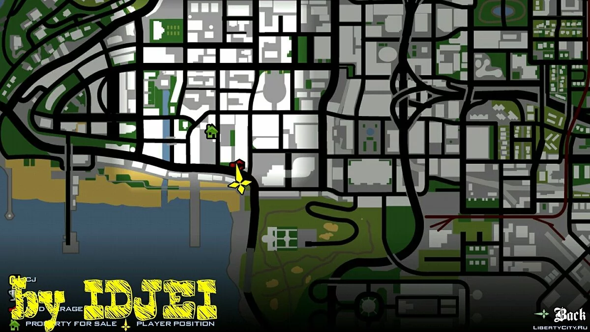 Airbrush Garage in LS / GTA San Andreas (iOS, Android)