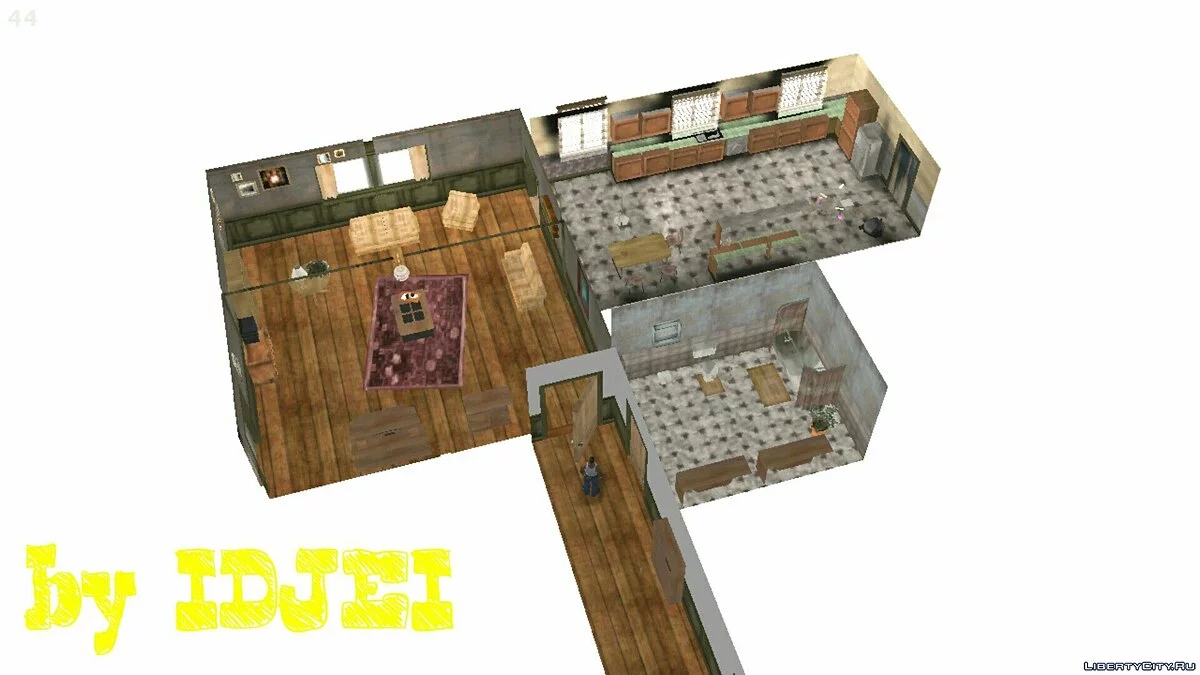 Interiores de la escena 1.0 / GTA San Andreas (iOS, Android)
