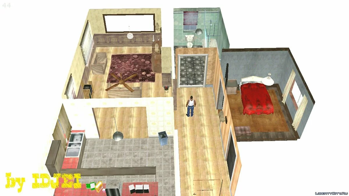 Interiores de la escena 1.0 / GTA San Andreas (iOS, Android)