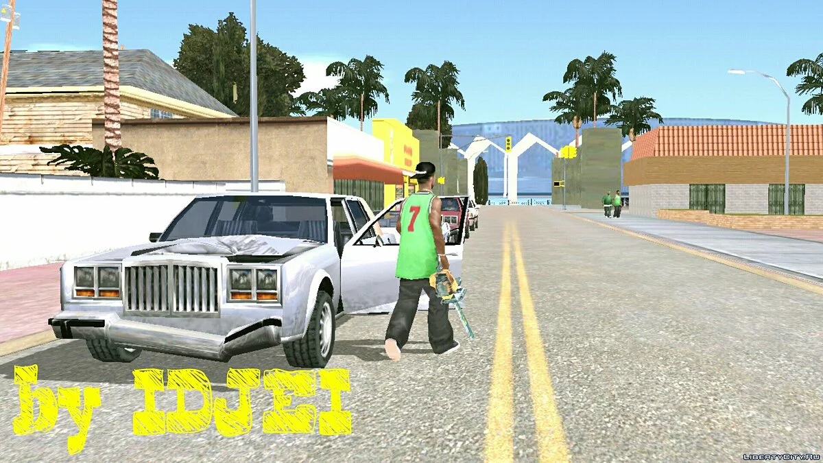 Нові зброї банд / GTA San Andreas (iOS, Android)