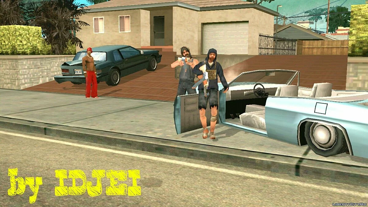 Hobo Hunt for CJ / GTA San Andreas (iOS, Android)