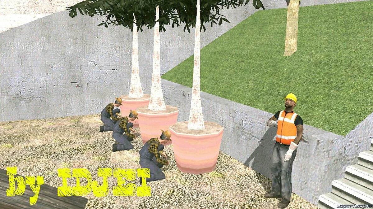 Revitalisation du Garden Center à SF / GTA San Andreas (iOS, Android)