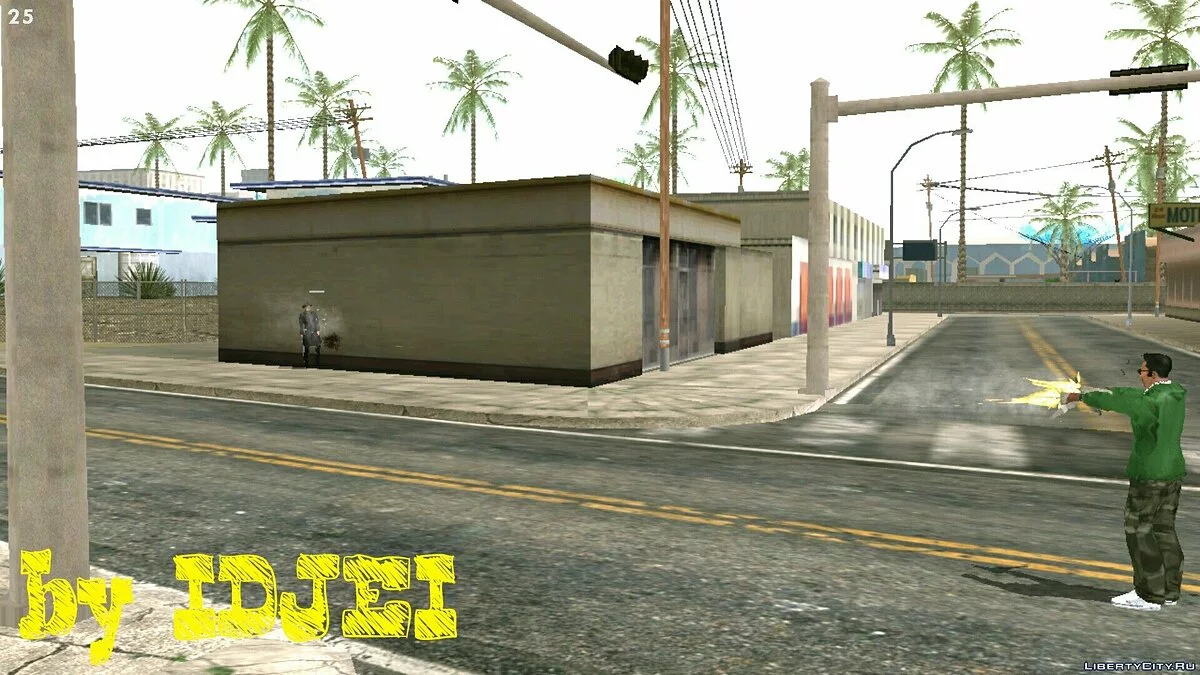 مجنون في أيدلوود / GTA سان أندرياس (iOS، أندرويد)