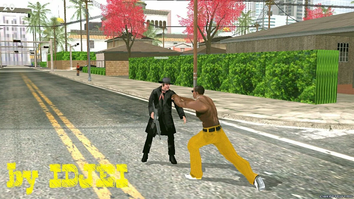 مجنون في أيدلوود / GTA سان أندرياس (iOS، أندرويد)