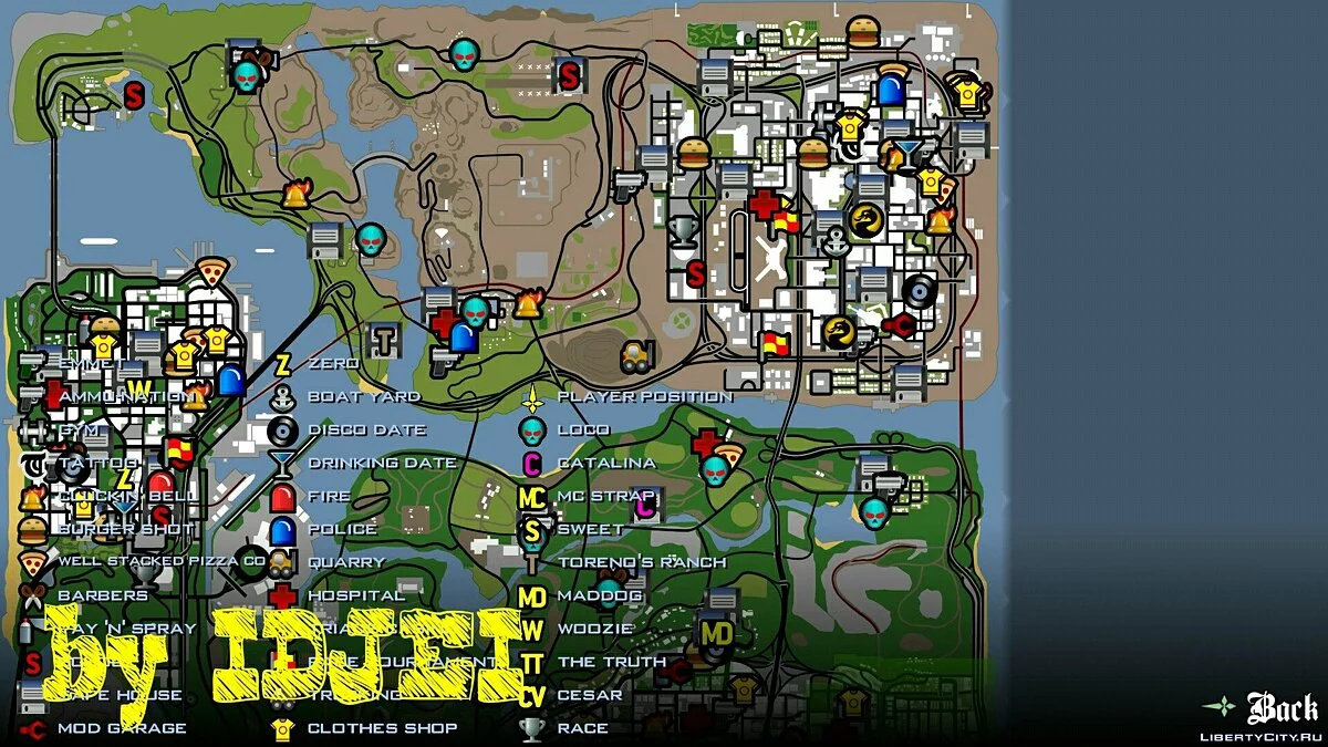 Психи в селах San Andreas / GTA San Andreas (iOS, Android)