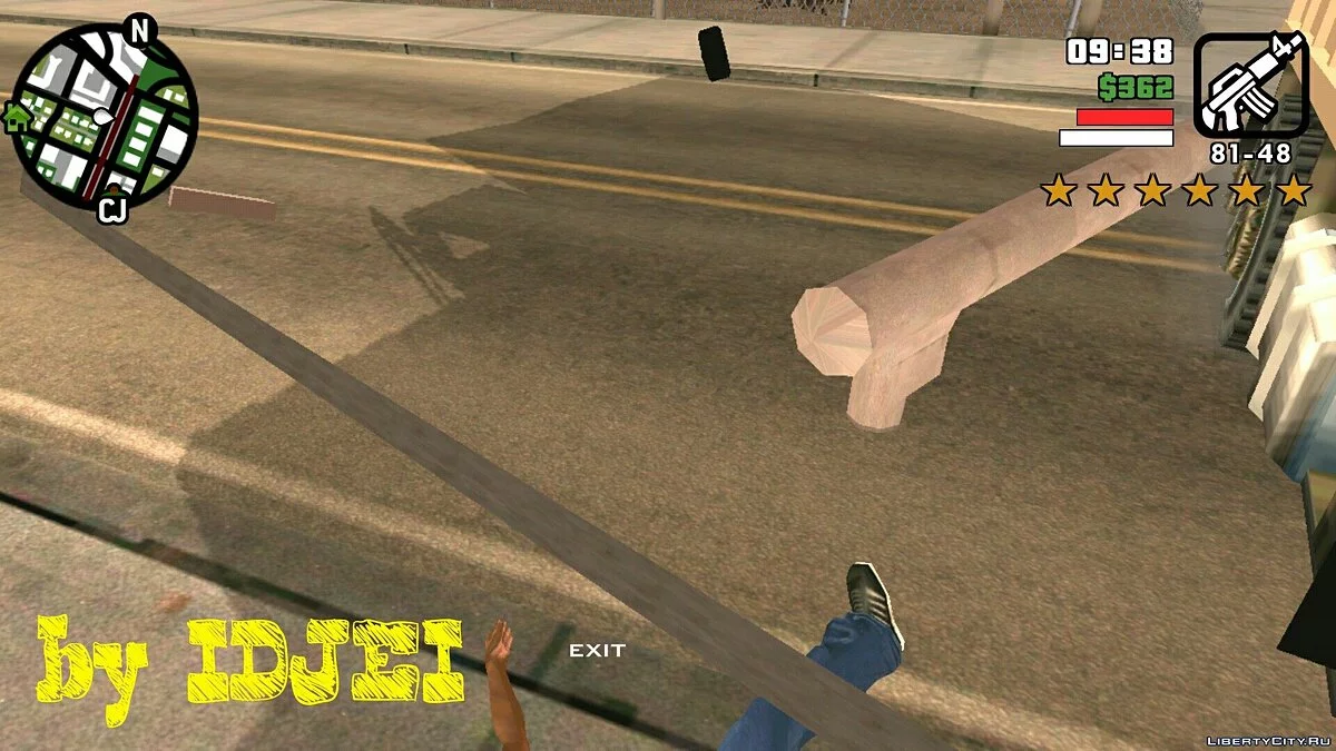 Xp and Armor Pulsator / GTA San Andreas (iOS, Android)