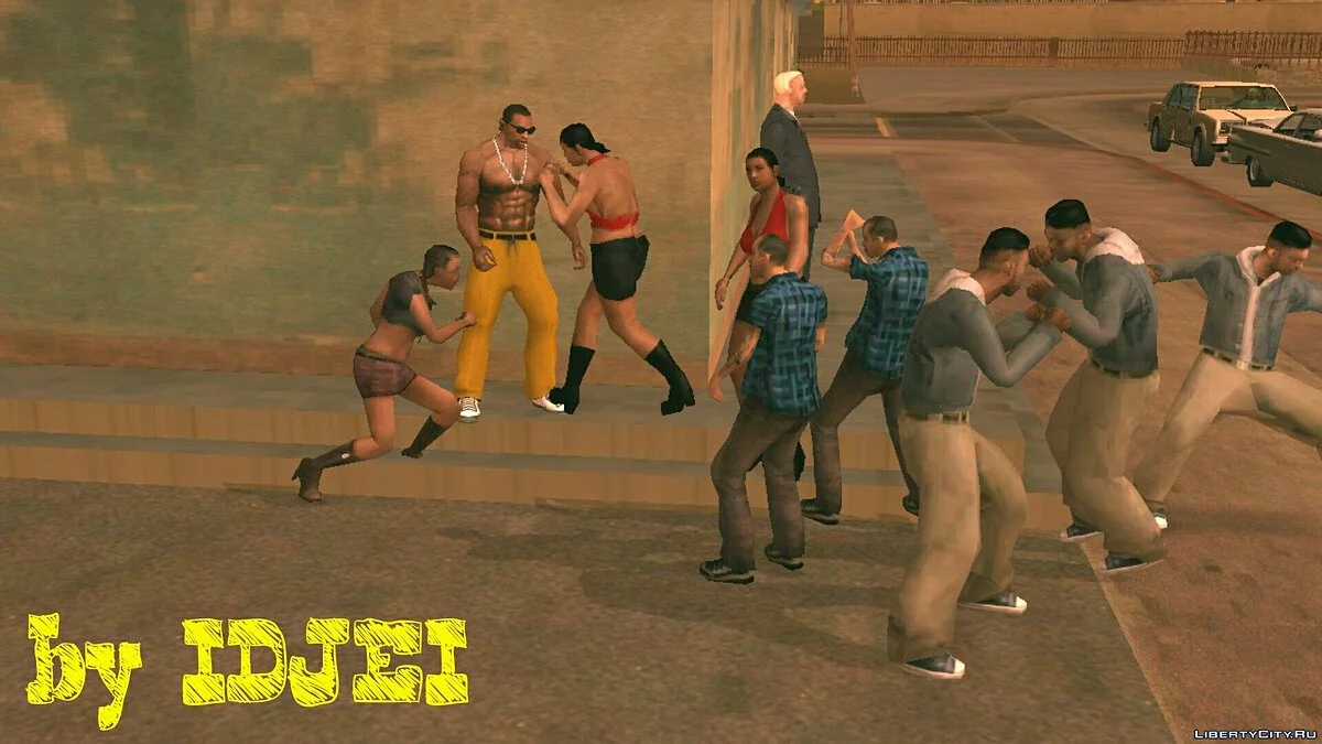 Уличный бой в LS (1.0) / GTA San Andreas (iOS, Android)