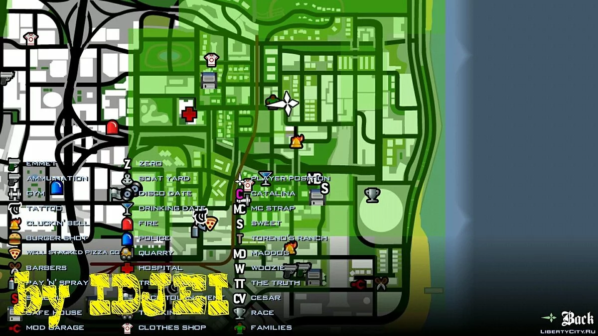 Уличный бой в LS (1.0) / GTA San Andreas (iOS, Android)