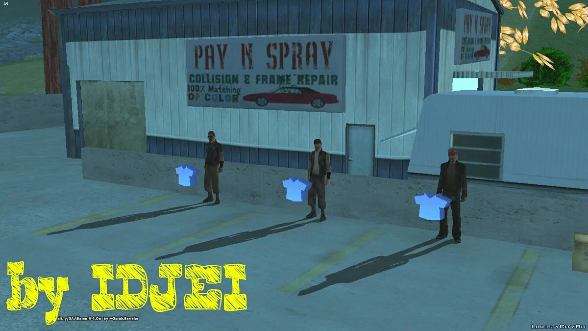 Biker Base in Dillimore / GTA San Andreas (iOS, Android)