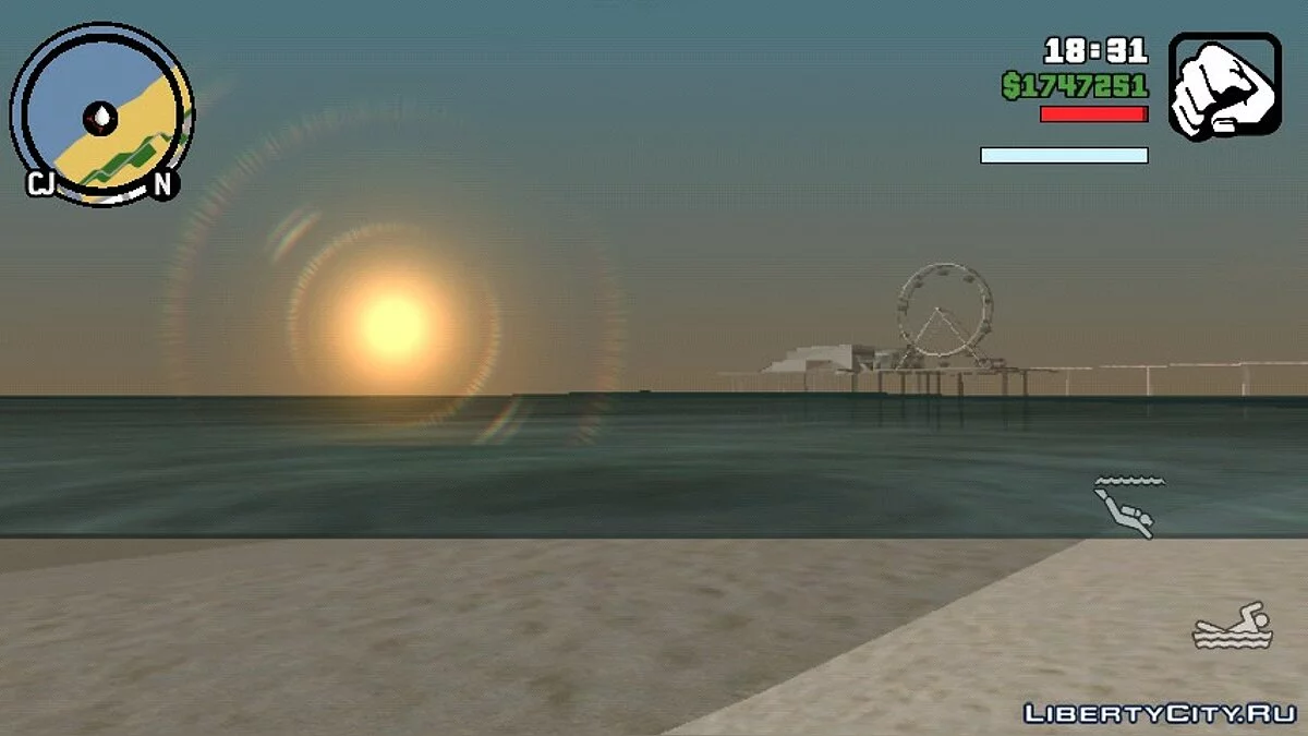 最佳 FPS 模组 / GTA San Andreas (iOS, Android)