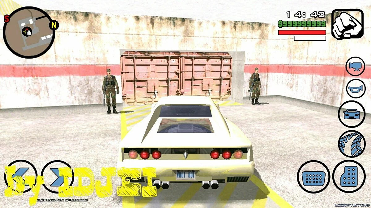 Working in the Army (Area 51) / GTA San Andreas (iOS, Android)