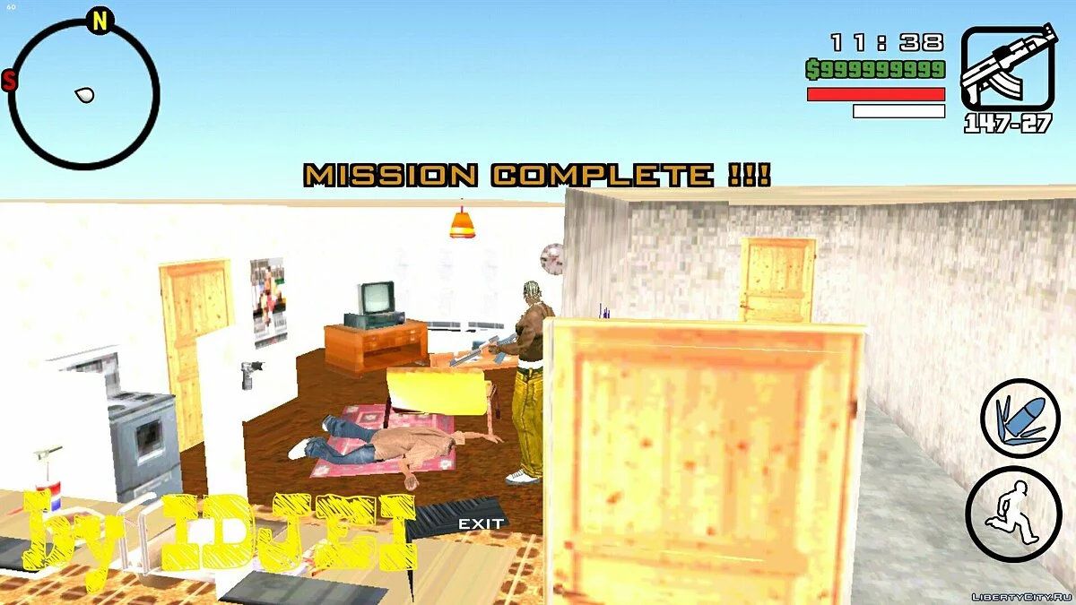 Смерть Большого Медведя / GTA San Andreas (iOS, Android)