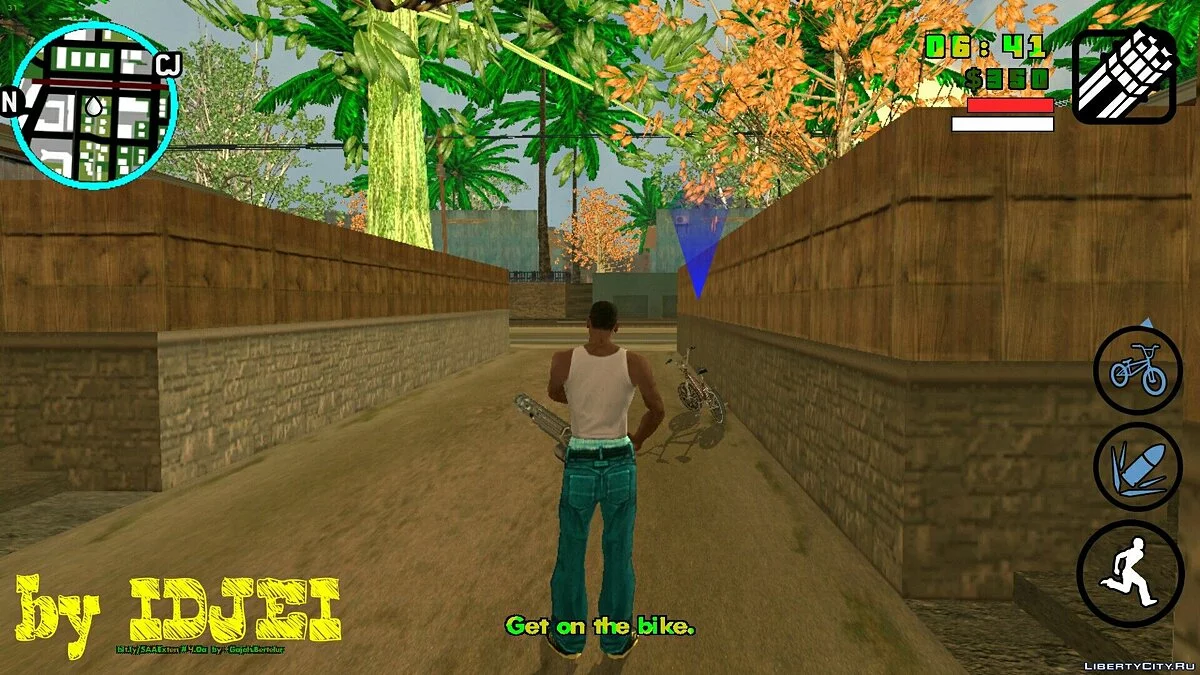 Spawn Minigun  / GTA San Andreas (iOS, Android)