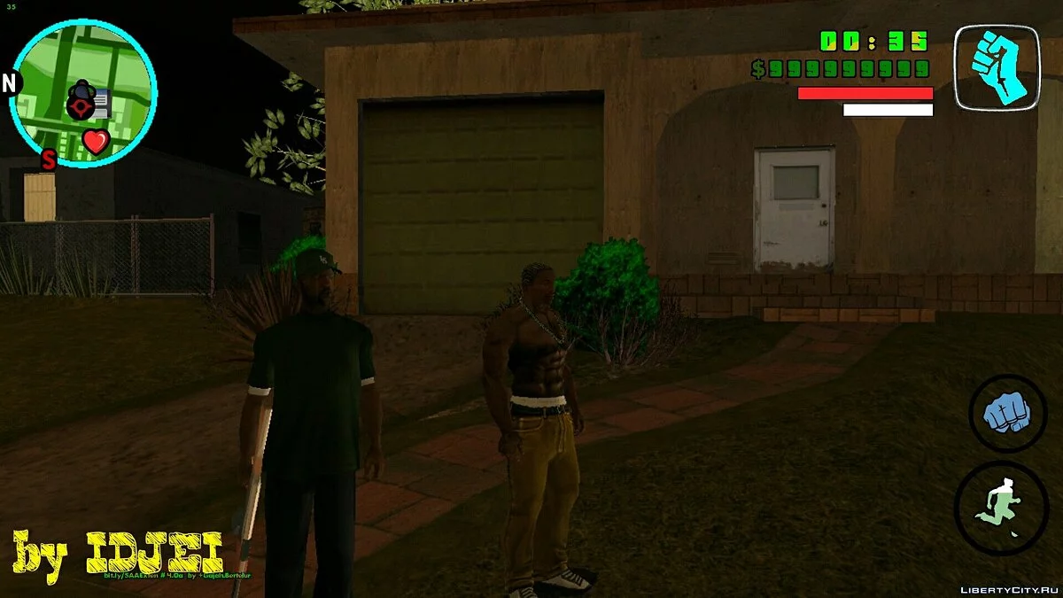 En casa de Sweet / GTA San Andreas (iOS, Android)