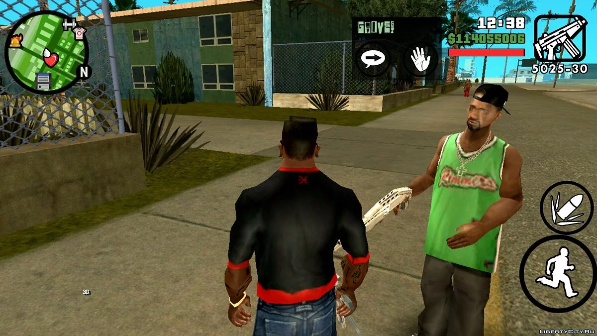 Armamento da Gangue / GTA San Andreas (iOS, Android)