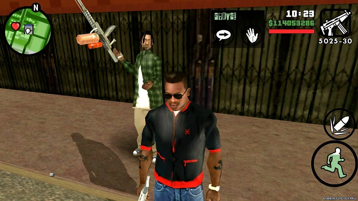 Armamento da Gangue / GTA San Andreas (iOS, Android)