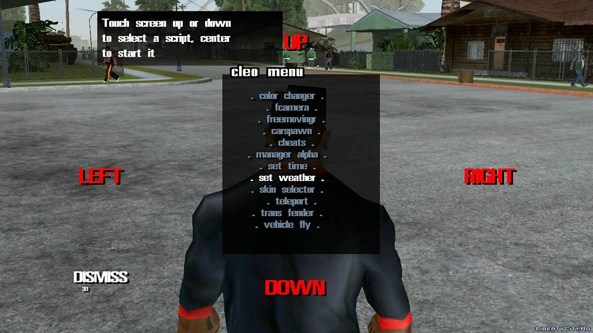 Wetter einstellen / GTA San Andreas (iOS, Android)