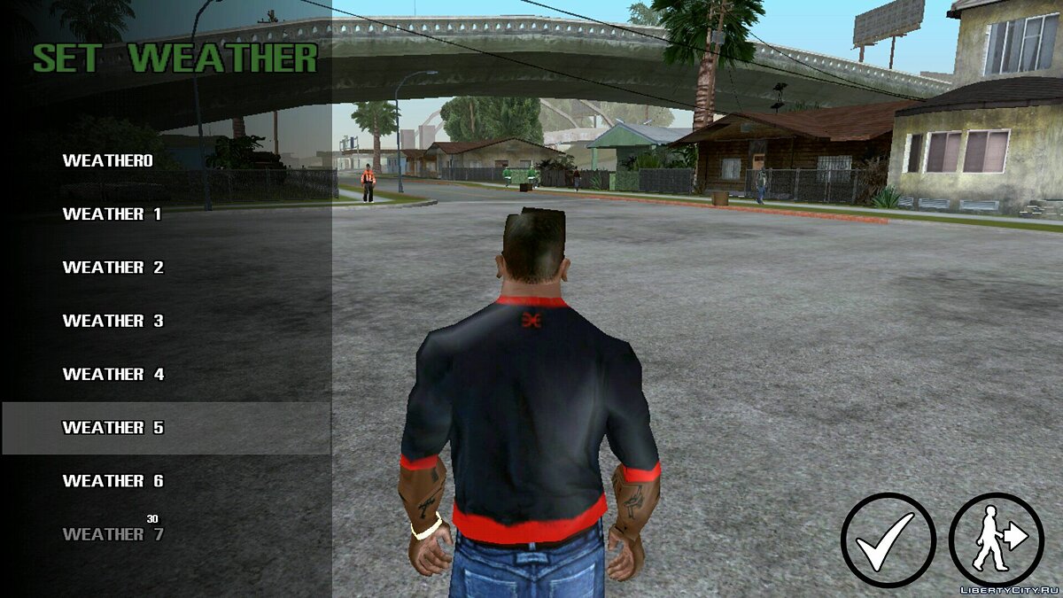 Как открыть чит меню в GTA San Andreas.