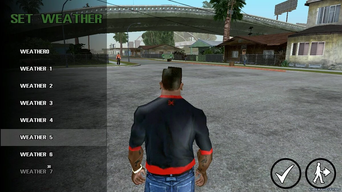 Wetter einstellen / GTA San Andreas (iOS, Android)