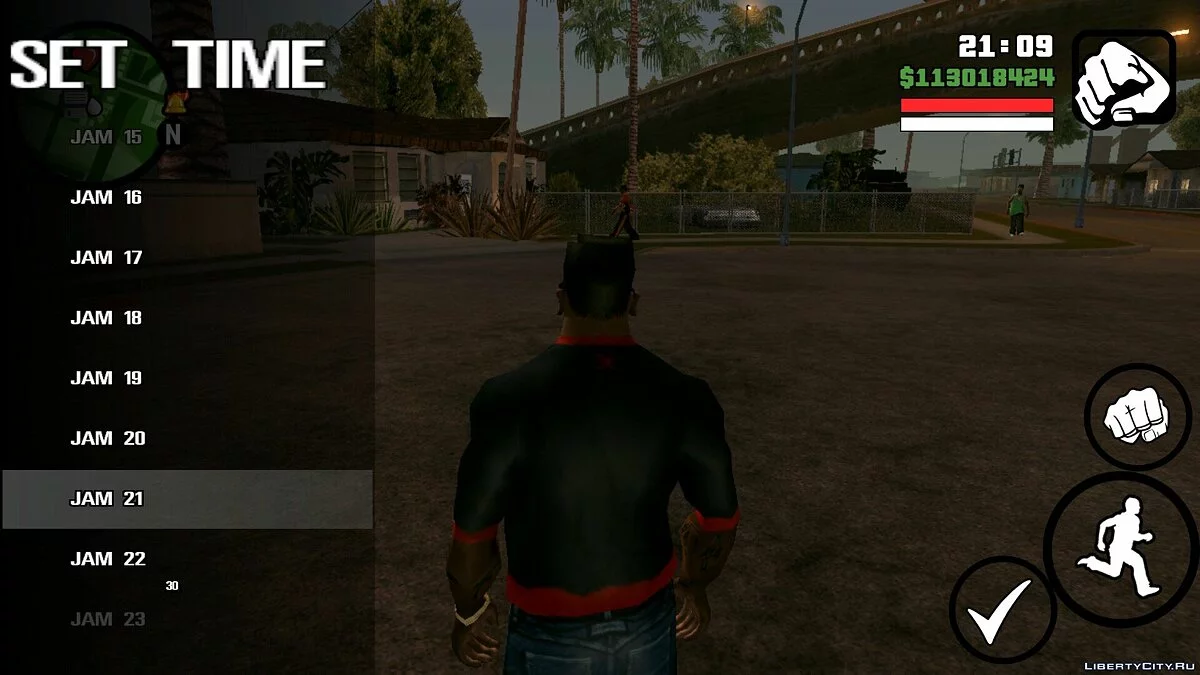 Set Time / GTA San Andreas (iOS, Android)