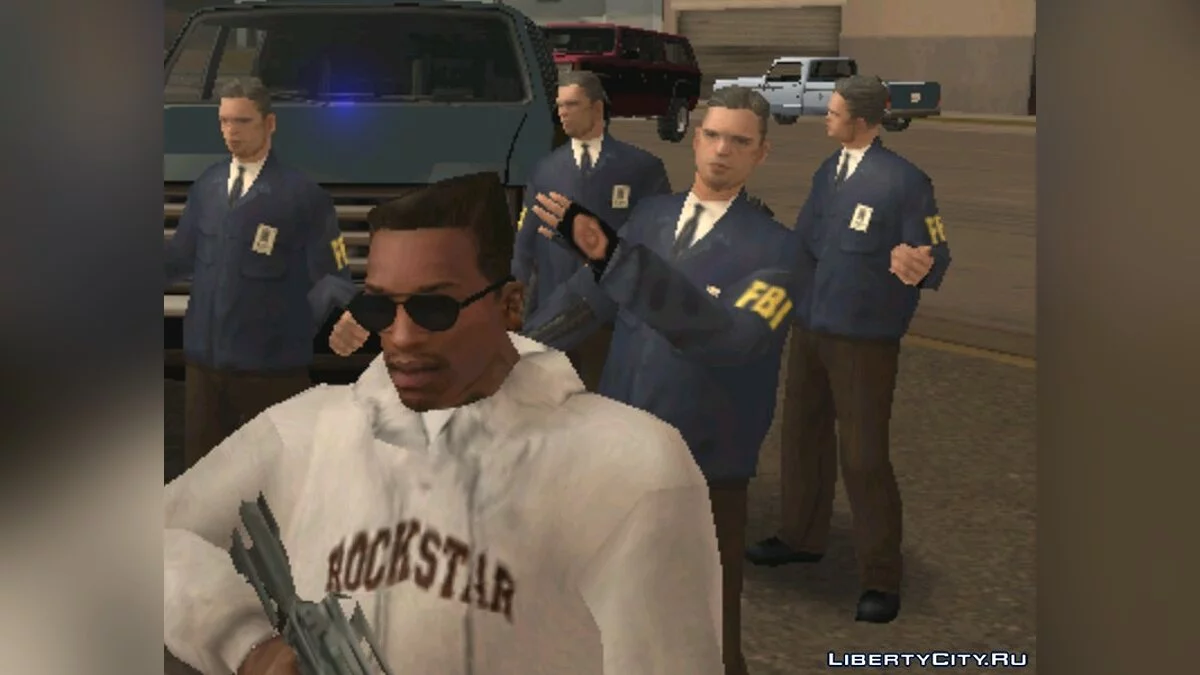Bodyguards from the army, FBI and SWAT / GTA San Andreas (iOS, Android)