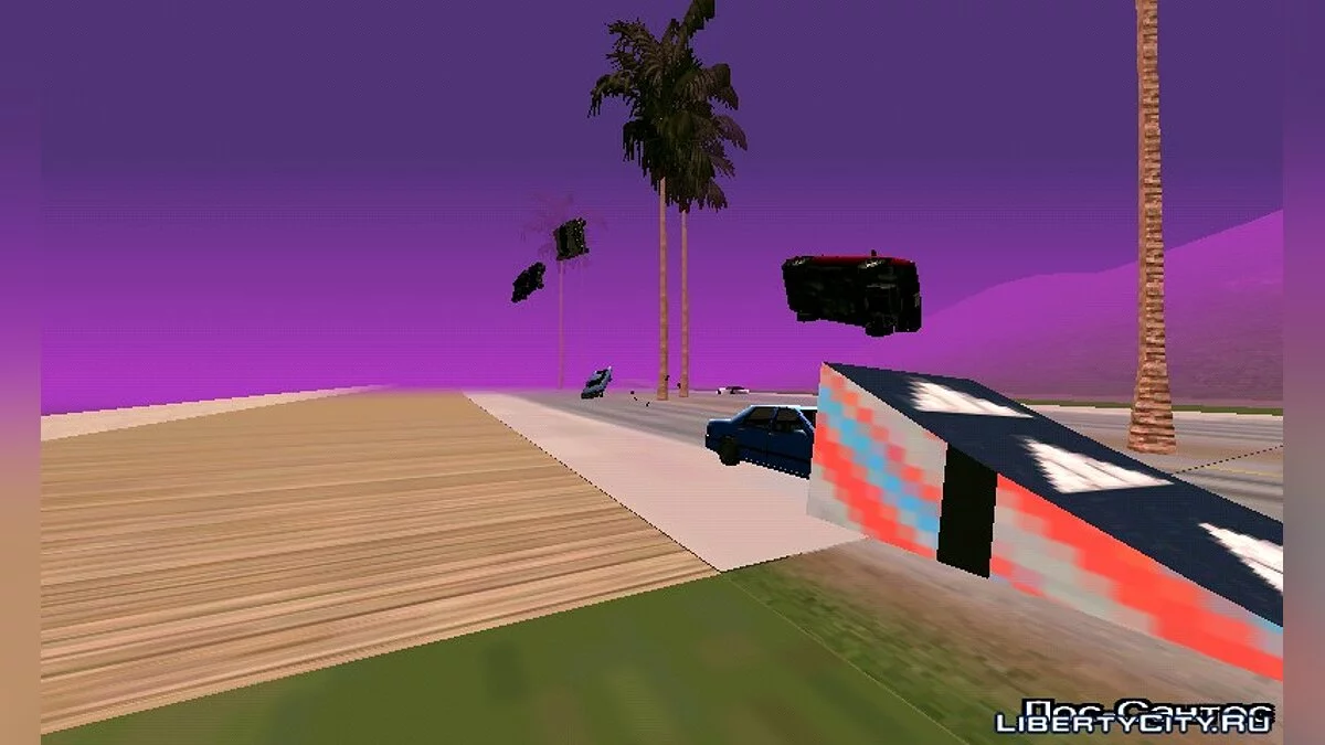 لوحة القفز / GTA سان أندرياس (iOS، أندرويد)