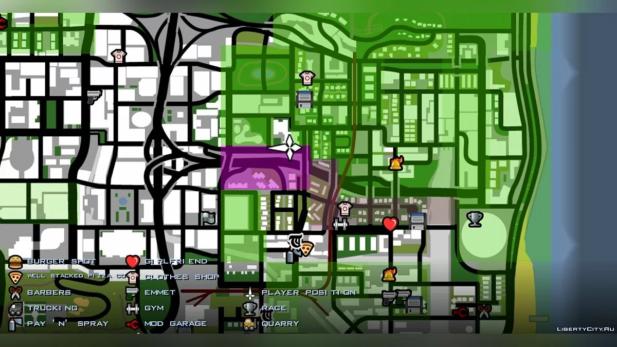 Rezone Territory (Android) / GTA San Andreas (iOS, Android)