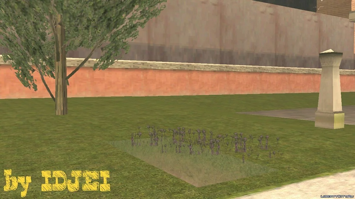 CJ母亲墓上的杂草 (V.1) / GTA San Andreas (iOS, Android)