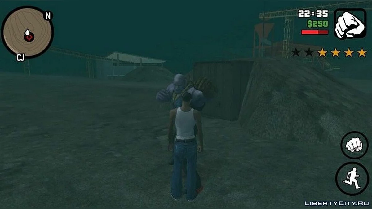 Confronto com Thanos / GTA San Andreas (iOS, Android)