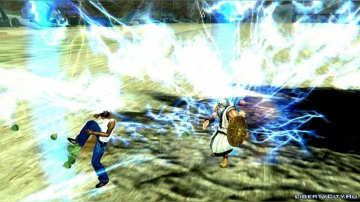 Battle with Zeus / GTA San Andreas (iOS, Android)