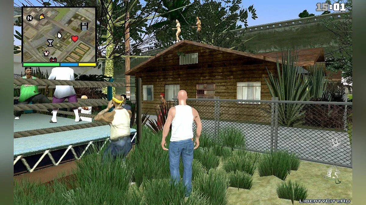 حلبة الملاكمة في شارع جروف / GTA سان أندرياس (iOS، أندرويد)