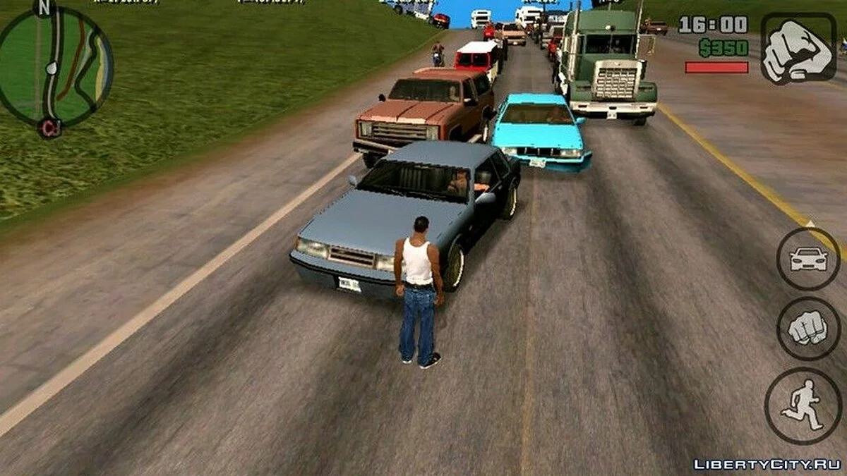 Extreme traffic increasing / GTA San Andreas (iOS, Android)