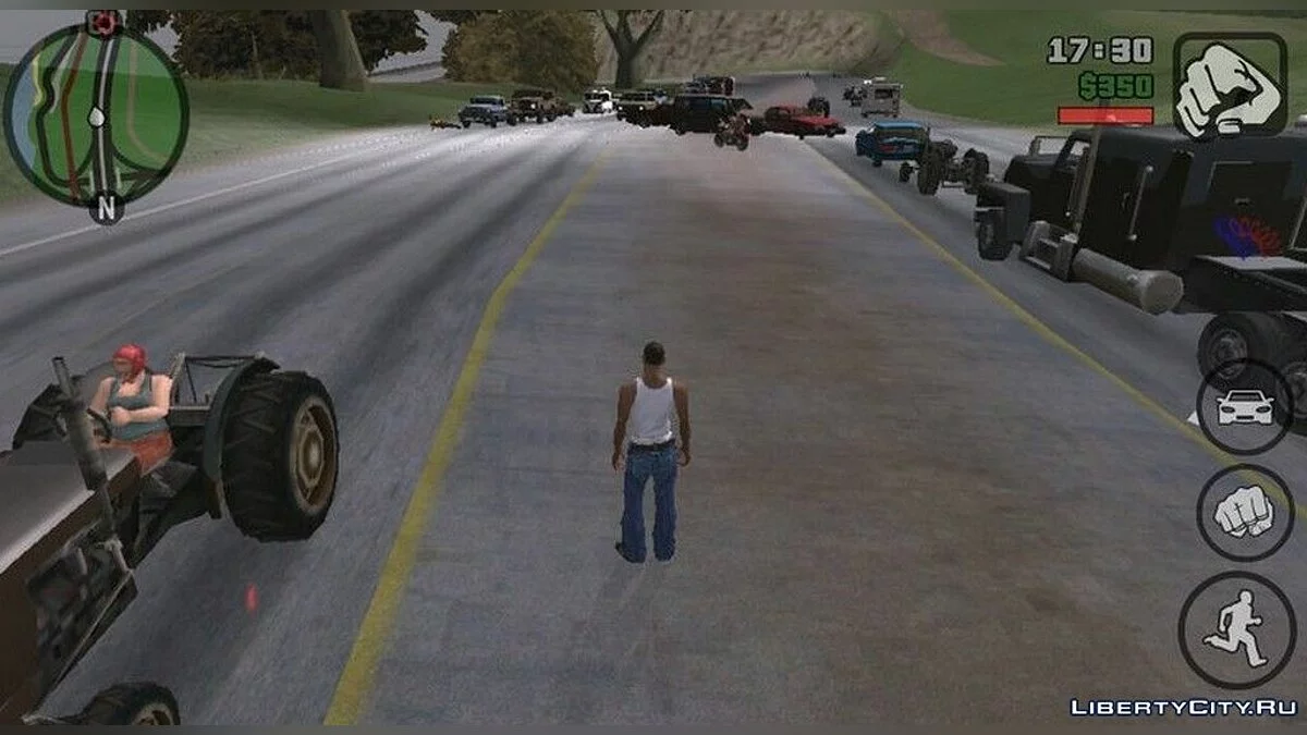Extreme traffic increasing / GTA San Andreas (iOS, Android)