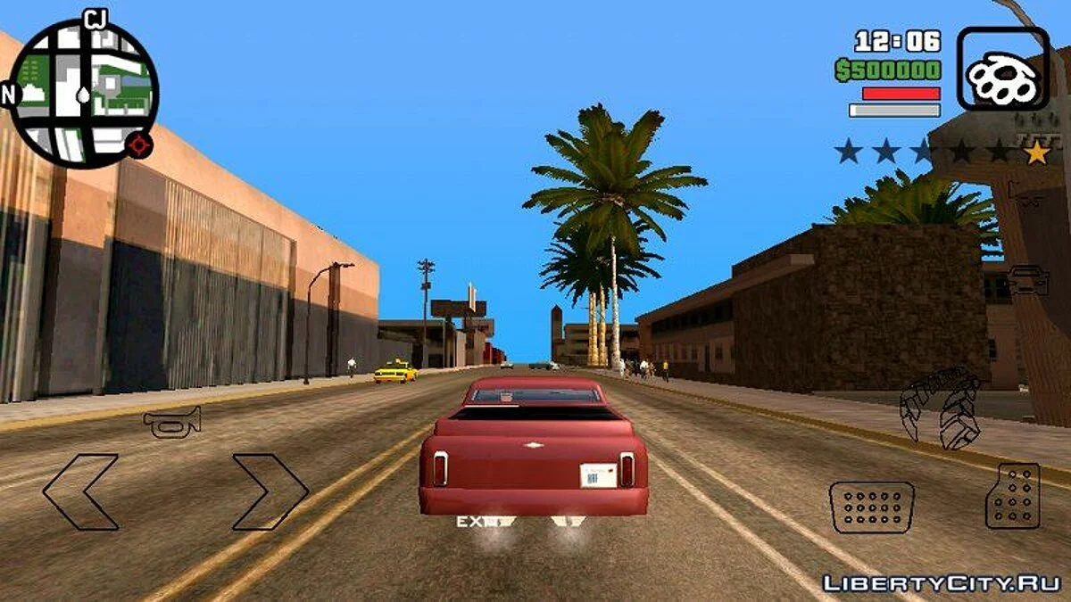 Cámara de GTA 5 y GTA 4 / GTA San Andreas (iOS, Android)