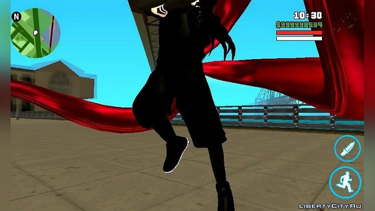 Кен Канекі V2.1 [ФІНАЛ] - Здібності з аніме Токійський Гуль / GTA San Andreas (iOS, Android)