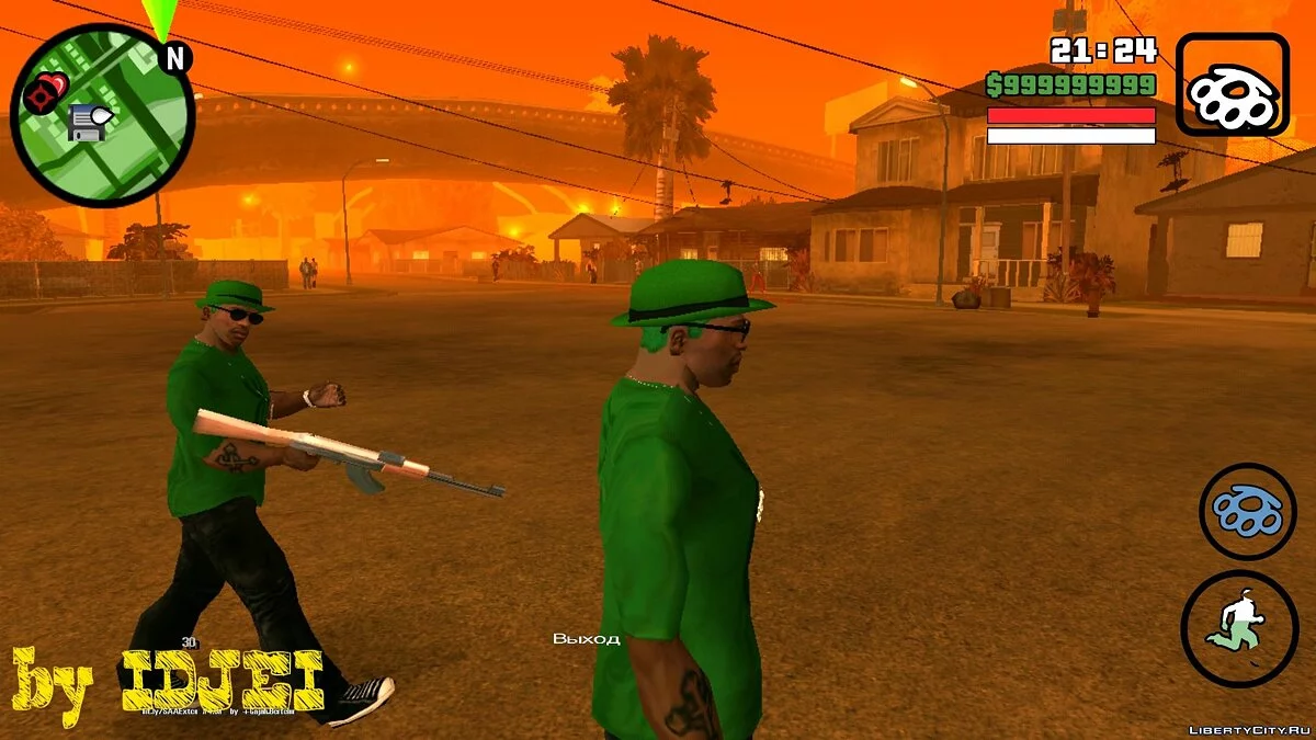 Клон CJ / GTA San Andreas (iOS, Android)