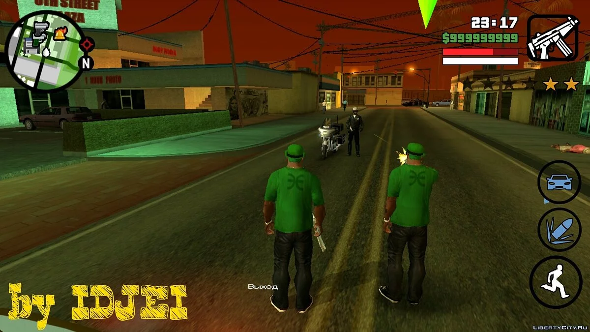 Клон CJ / GTA San Andreas (iOS, Android)