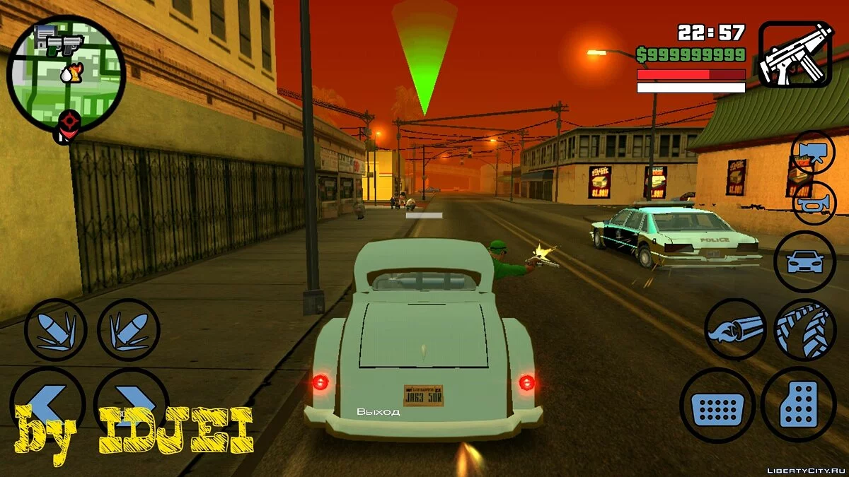 Клон CJ / GTA San Andreas (iOS, Android)