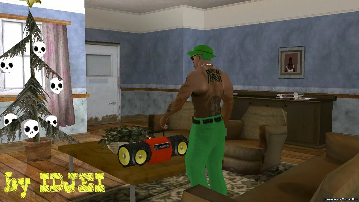 Boom Box in CJ's House / GTA San Andreas (iOS, Android)