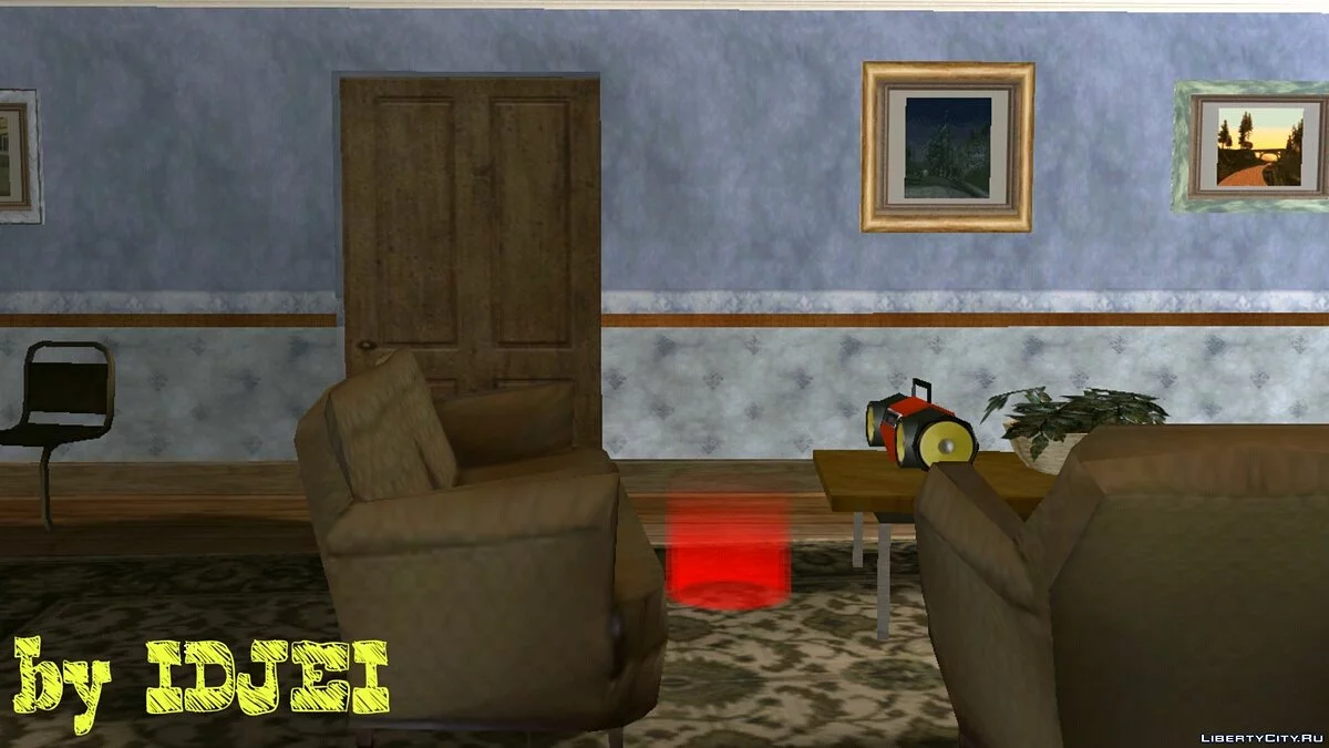 Boom Box in CJ's House / GTA San Andreas (iOS, Android)