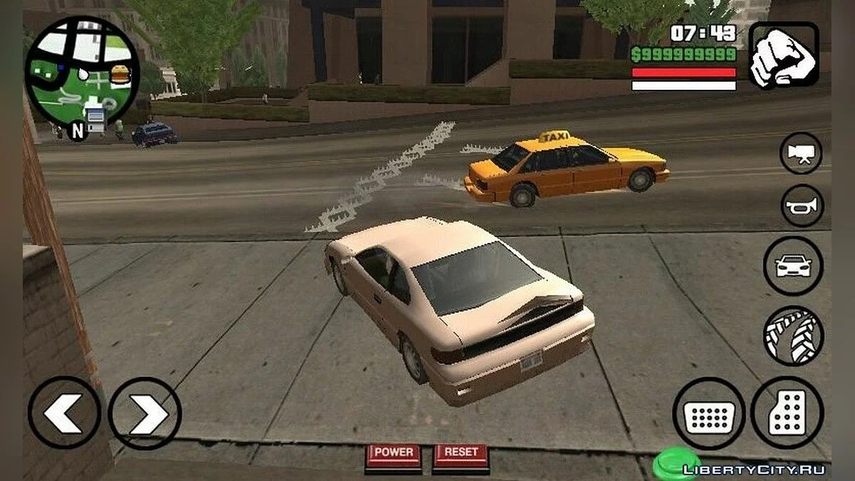 Police Spike Strips / GTA San Andreas (iOS, Android)