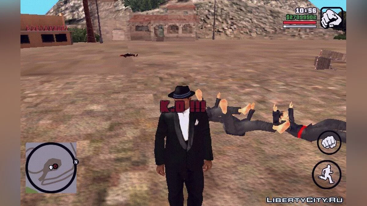 Street Fighter Mod - Street Fights / GTA San Andreas (iOS, Android)