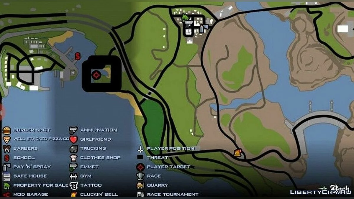 Trafic aérien d'hélicoptères / GTA San Andreas (iOS, Android)