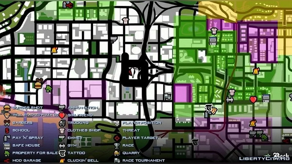 Trafic aérien d'hélicoptères / GTA San Andreas (iOS, Android)